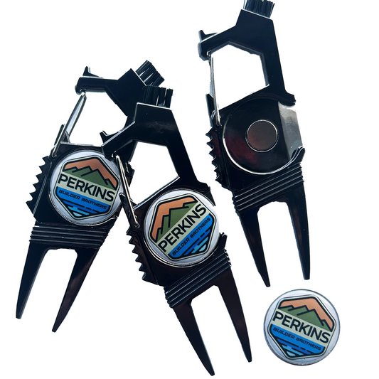 Golf N' Brew 2-Prong Divot Tool - Perkins Builder Brothers