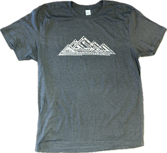 Camiseta para hombre - Azul medianoche - Speed Square Mountain Range - Perkins Builder Brothers