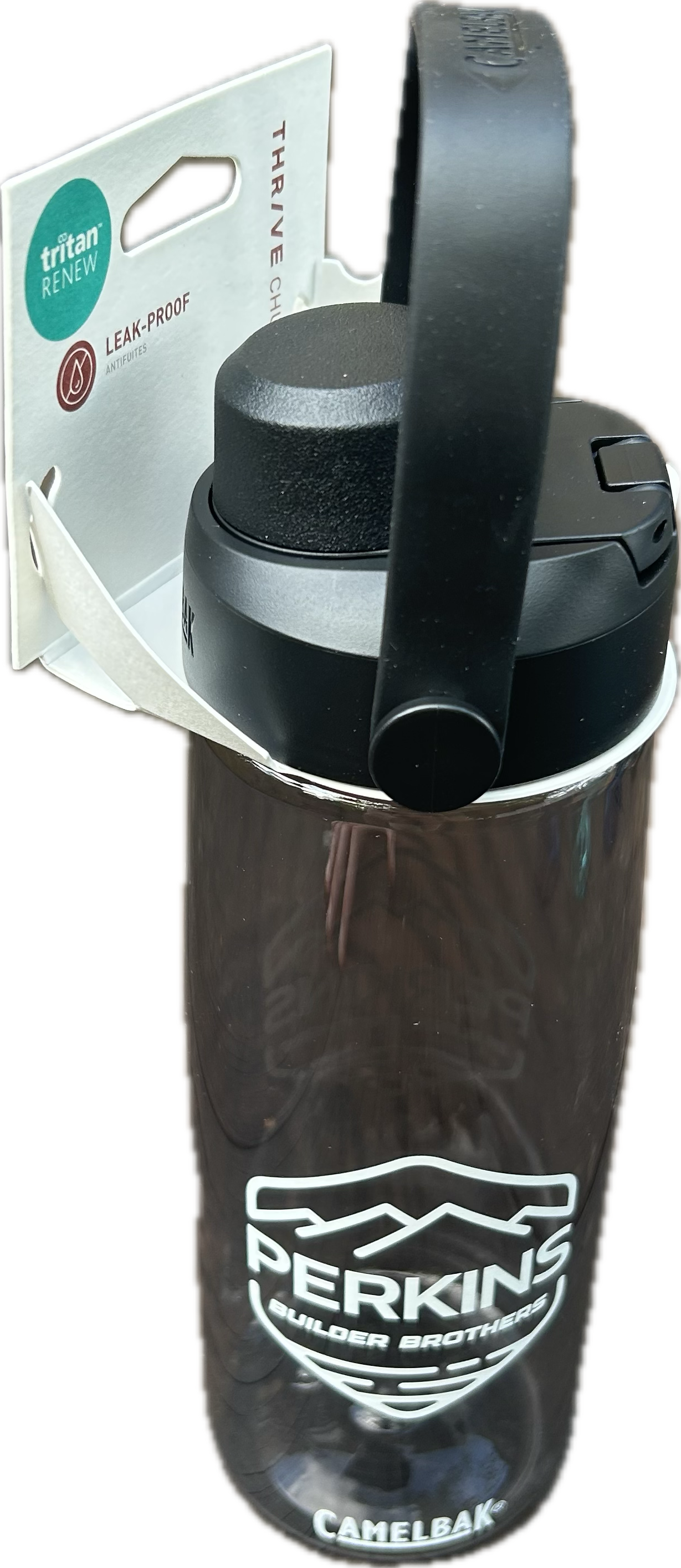 Botella de agua Camelbak Eddy+ de 25 oz - Logotipo de Perkins Builder Brothers