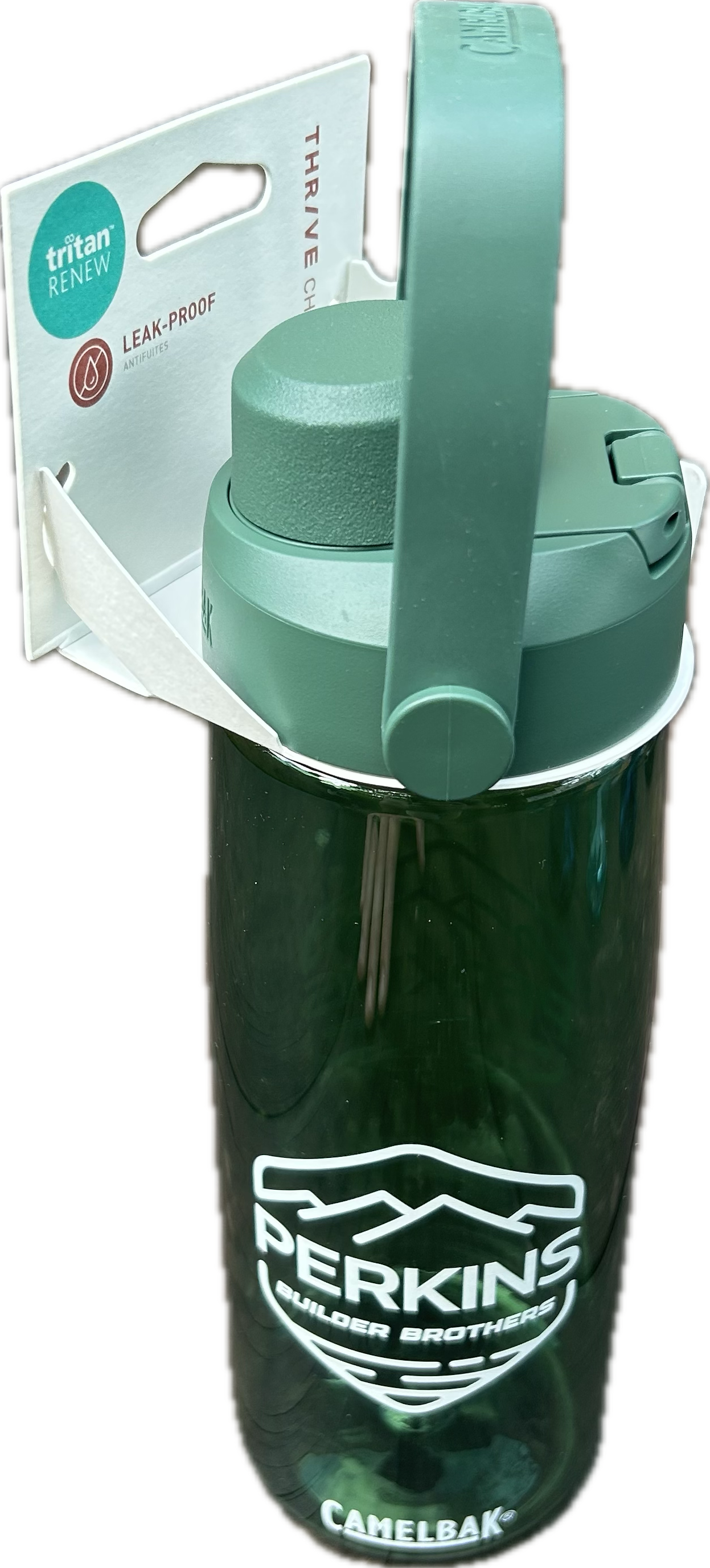 Botella de agua Camelbak Eddy+ de 25 oz - Logotipo de Perkins Builder Brothers