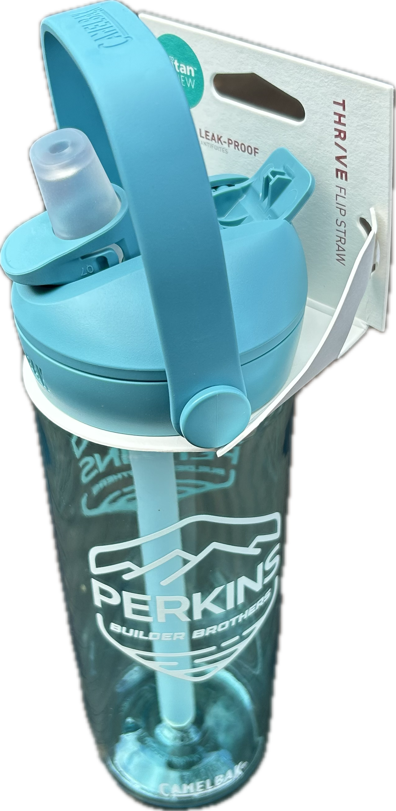 Camelbak 20oz Thrive Flip Straw - Perkins Builder Brothers Water Bottle
