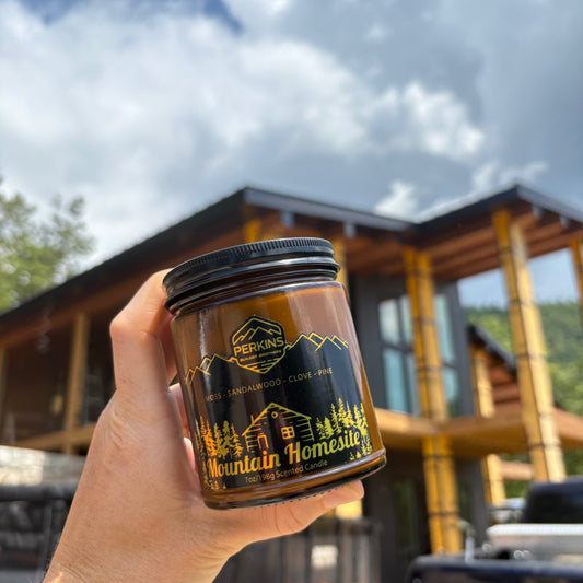 Mountain Homesite - 7oz/198g Perkins Builder Brothers Scented Candle