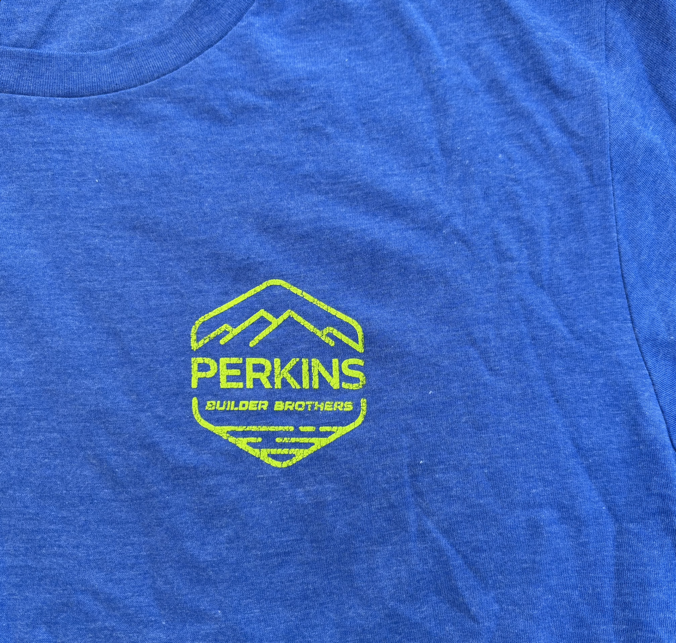 Mens T-Shirt - Distressed PRO TIPS: Volume 1 - Perkins Builder Brothers