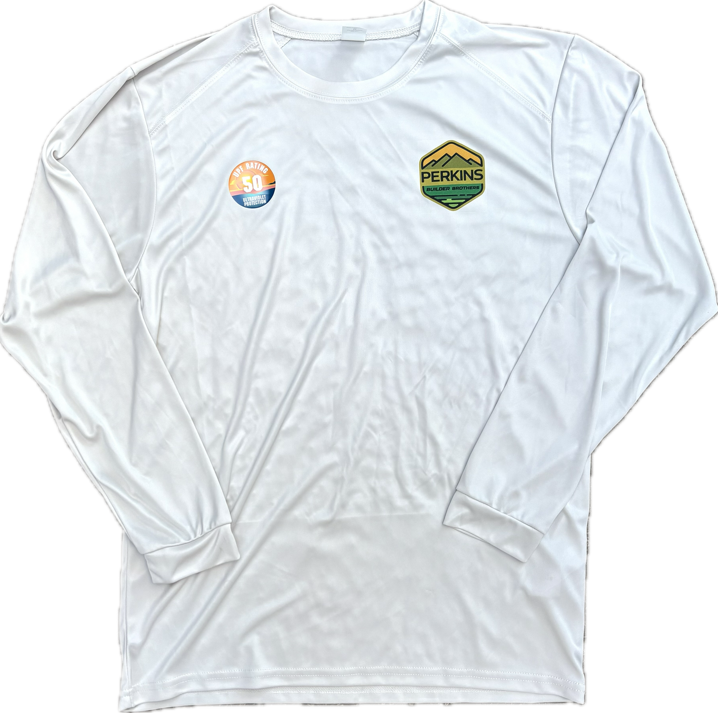 (Blem) UPF 50+ Long Sleeve No-Sun Shirt - Aluminium - Speed Square Mountians