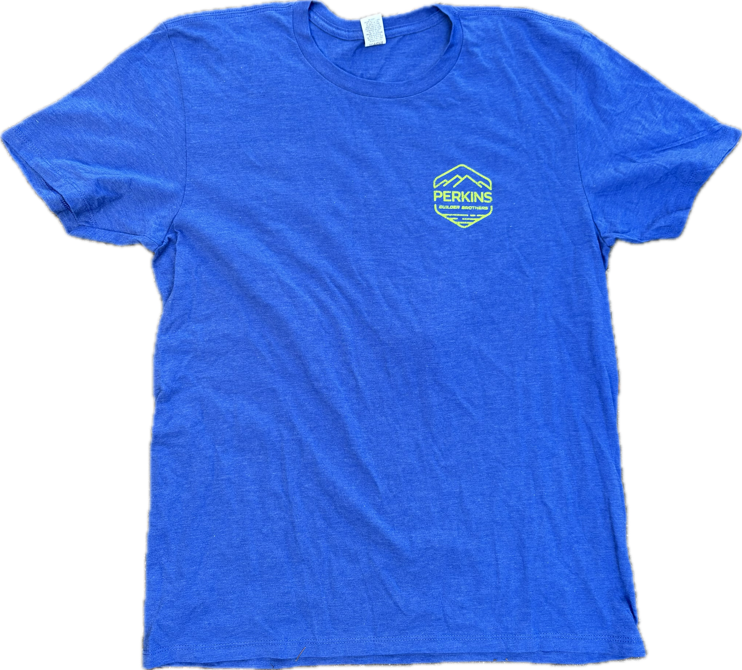 Mens T-Shirt - Distressed PRO TIPS: Volume 1 - Perkins Builder Brothers