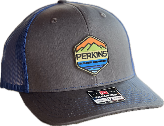 Parche de goma a todo color Perkins Builder Brothers